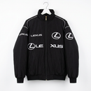 LEXUS レーシングジャケット / F1ジャケット ブラック 300km/h Club 正面