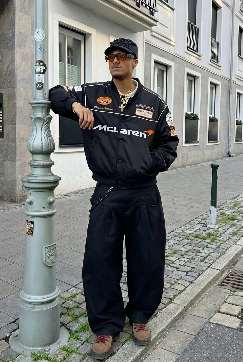 Mercedes-Benz F1 Racing Jacket, Gray