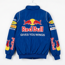 Red Bull レーシングジャケット / F1ジャケット ブルー 300km/h Club 背面