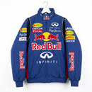 Red Bull レーシングジャケット / F1ジャケット ブルー 300km/h Club 正面