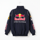 Red Bull レーシングジャケット / F1ジャケット ダーク 300km/h Club 背面