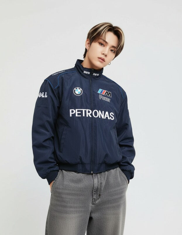 BMW F1 レーシングジャケット ダークブルー