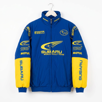 SUBARU Rally Racing Jacket Yellow